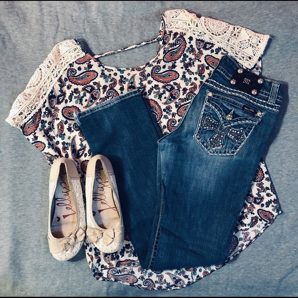 Miss Me brand straight leg jeans size 30 JP5046T9